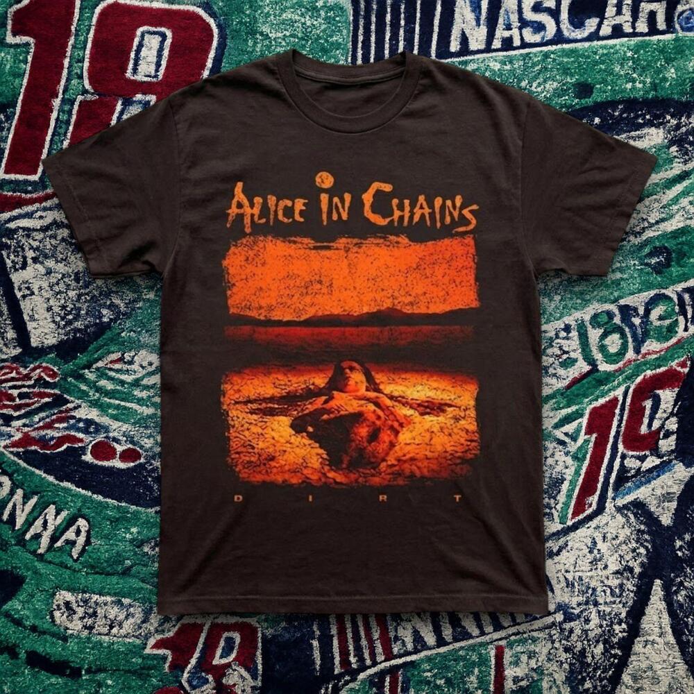 Alice In Chains Dirt Graphic Tee Dark Chocolate Unisex
